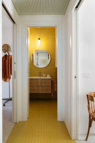 Bagno in stile eclettico di 6 di VALENTINA AUTIERO    architecture │ interiors │ design projects