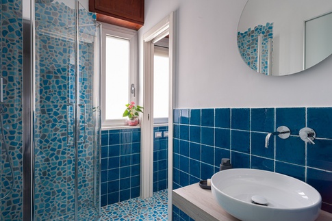 Bagno in stile art deco di 8 di Marino Casini fotografia Bagno in stile art deco di 8 di Marino Casini fotografia