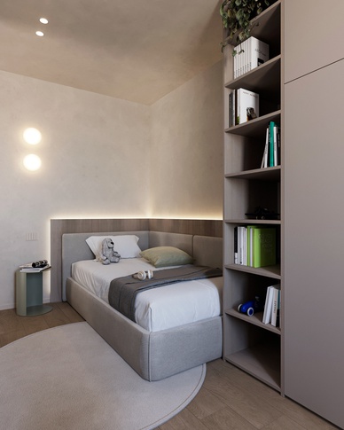 Cameretta Bambini in stile moderno di 13 di doppiozero interior Cameretta Bambini in stile moderno di 13 di doppiozero interior