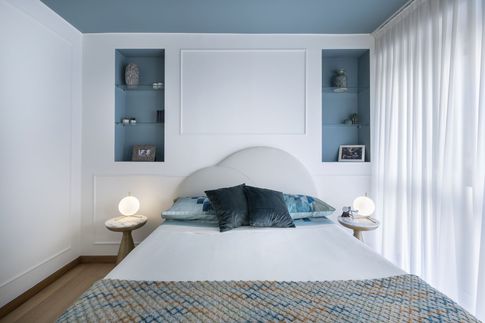 Camera da Letto in stile contemporaneo di 14 di Bossi Vigorito Building Interior