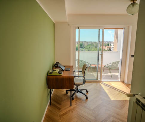 Studio in stile minimal di 10 di Jessica Damiani architetto
