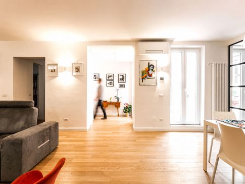 Open Space in stile scandinavo di 40 di Equus Architects