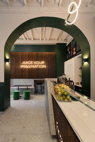 Open Space in stile contemporaneo di 50 di Facta Studio Architetti Milano