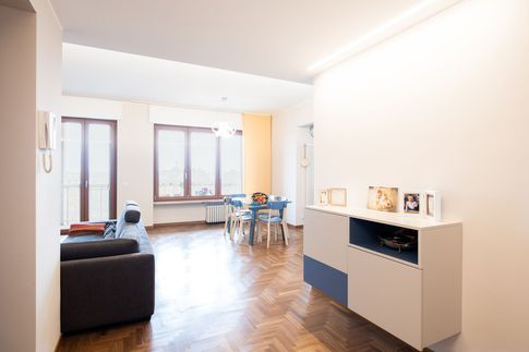 Open Space in stile contemporaneo di 30 di Bossi Vigorito Building Interior