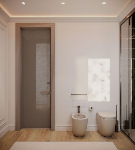 Bagno in stile contemporaneo di 15 di Salvatore Sito Interior Designer