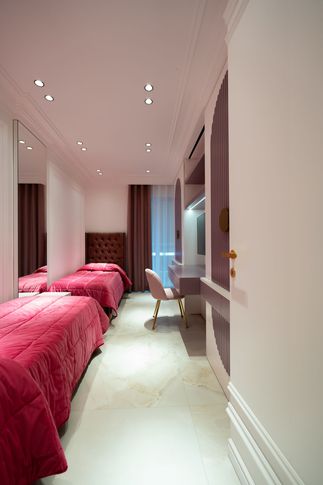 Cameretta Bambini in stile contemporaneo di 20 di Salvatore Sito Interior Designer