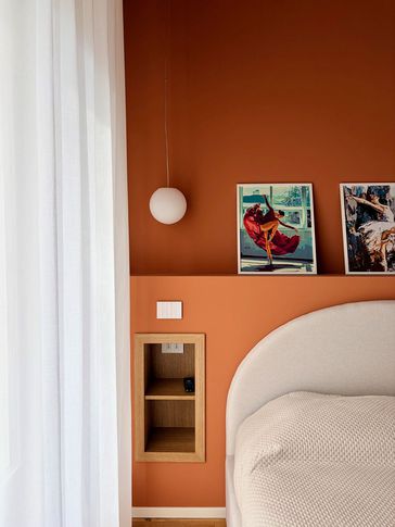 Camera da Letto in stile moderno di 15 di SuMisura Architetti