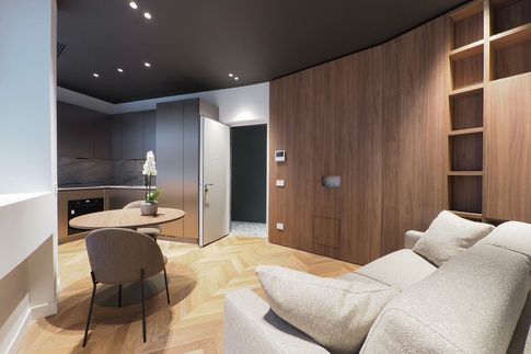 Open Space in stile contemporaneo di 20 di Desearq studio - architettura e interior design