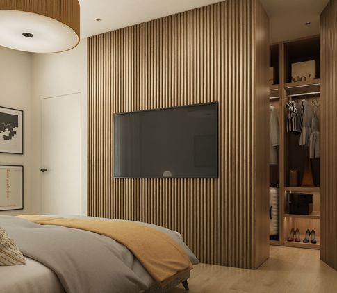 Camera da Letto in stile contemporaneo di 28 di MAM Interior design