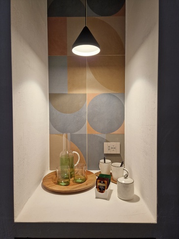 Open Space in stile mediterraneo di 22 di Marila Fasulo Architetto Open Space in stile mediterraneo di 22 di Marila Fasulo Architetto
