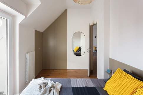 Camera da Letto in stile soft industrial di 13 di Alice Palese Atelier