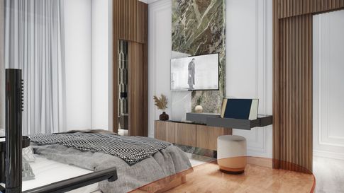 Camera da Letto in stile contemporaneo di 20 di Salvatore Sito Interior Designer