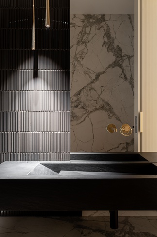 Bagno in stile contemporaneo di 4 di Maurizio Vesce  architettura