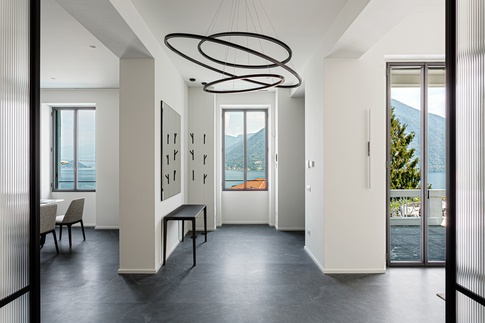 Ingresso in stile moderno di 10 di NOMADE ARCHITETTURA