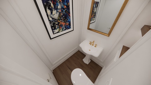 Bagno in stile contemporaneo di 2 di Studio Gaetano Riccardelli Bagno in stile contemporaneo di 2 di Studio Gaetano Riccardelli