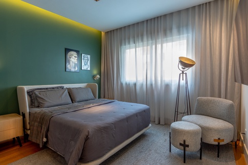 Camera da Letto in stile moderno di 15 di Guzlive