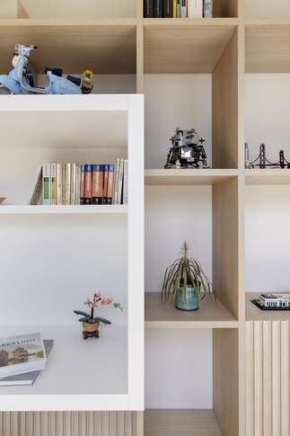 Corridoio in stile giapponese di 21 di Chantal Forzatti architetto