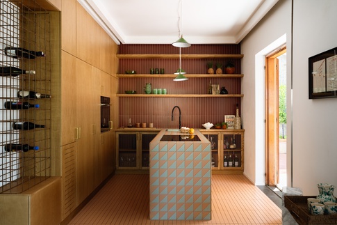 Cucina in stile eclettico di 10 di VALENTINA AUTIERO    architecture │ interiors │ design projects