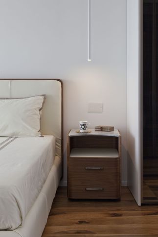 Camera da Letto in stile minimal di 13 di Ciliegio Esterno