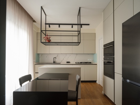 Open Space in stile contemporaneo di 48 di Carusone D+B