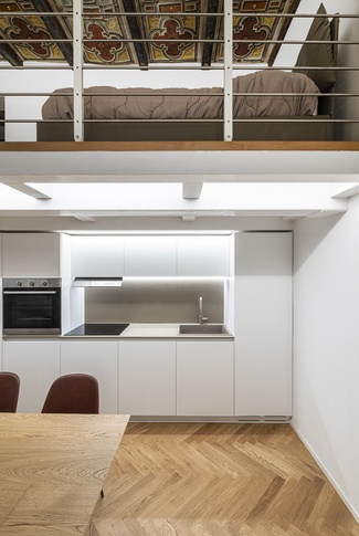 Open Space in stile contemporaneo di 30 di Studio DOM