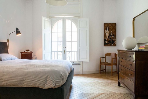 Camera da Letto in stile retrò di 20 di L2 Architettura