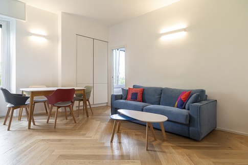 Open Space in stile moderno di 28 di Gianluca Chiocca Interior Design Studio