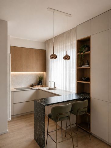 Cucina in stile minimal di 16 di TheSign Studio -  Antoniolli Eleonora Architetto