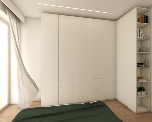 Camera da Letto in stile contemporaneo di 12 di Francesca Boglio Architetto Camera da Letto in stile contemporaneo di 12 di Francesca Boglio Architetto