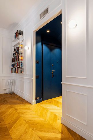 Soggiorno in stile classico di 60 di Equus Architects