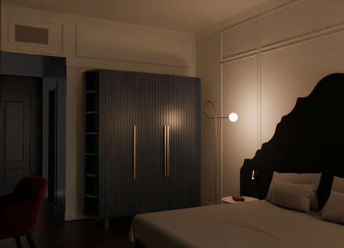 Camera da Letto in stile contemporaneo di 45 di Inveniostyle