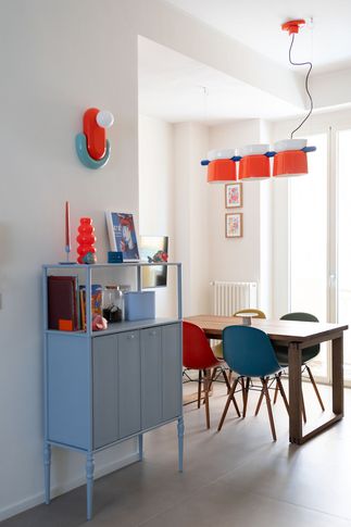 Open Space in stile contemporaneo di 35 di Studio Carlone