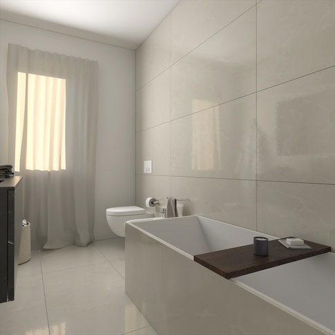 Bagno in stile moderno di 7 di Federica Golini