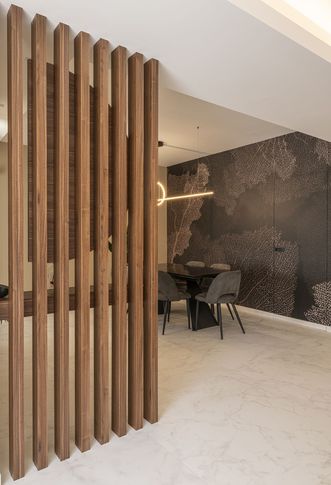 Open Space in stile contemporaneo di 40 di Diletta Villani Architetto
