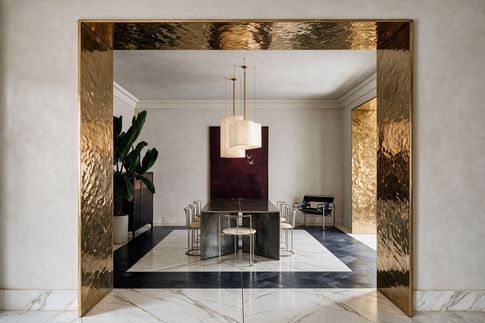 Sala da Pranzo in stile contemporaneo di 30 di SaturninoStudio Architecture and Design