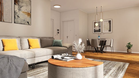 Soggiorno in stile contemporaneo di 31 di Nicoletta Russo Interior Designer