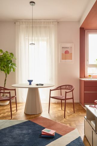Open Space in stile contemporaneo di 21 di Alessia Provenzano architetto