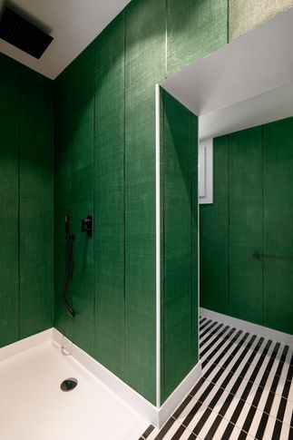 Bagno in stile vintage di 4 di Coluccio architetti Bagno in stile vintage di 4 di Coluccio architetti
