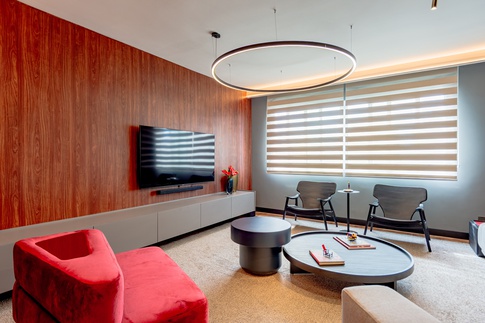 Soggiorno in stile contemporaneo di 80 di Guzlive Soggiorno in stile contemporaneo di 80 di Guzlive