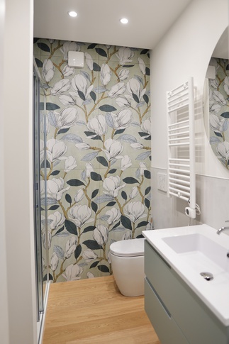 Bagno in stile mediterraneo di 4 di Rinnova Home 3d