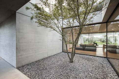 Patio in stile minimal di 16 di Didonè Comacchio Architects