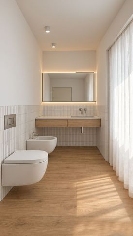 Bagno in stile contemporaneo di 6 di fabio gallo architetto
