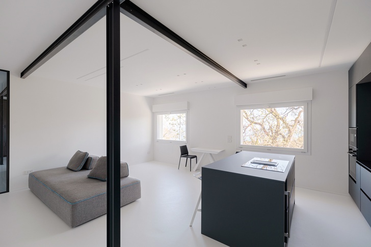 Open Space in stile minimal di 10 di Abitativo
