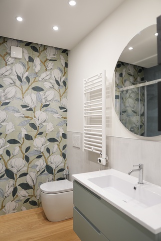 Bagno in stile mediterraneo di 4 di Rinnova Home 3d