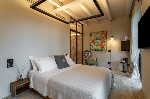 Camera da Letto in stile contemporaneo di 80 di EmmePi Architettura