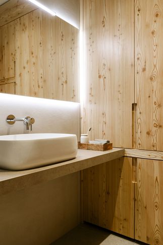 Bagno in stile rustico di 4 di Paper Plane design
