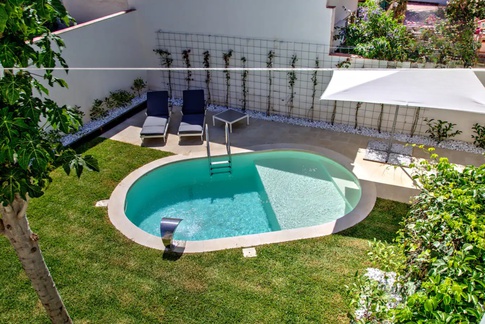 Giardino in stile mediterraneo di 120 di Alessandra Gambino Architetto - AGA Giardino in stile mediterraneo di 120 di Alessandra Gambino Architetto - AGA