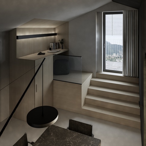 Open Space in stile contemporaneo di 35 di 1507 Interior studio Open Space in stile contemporaneo di 35 di 1507 Interior studio