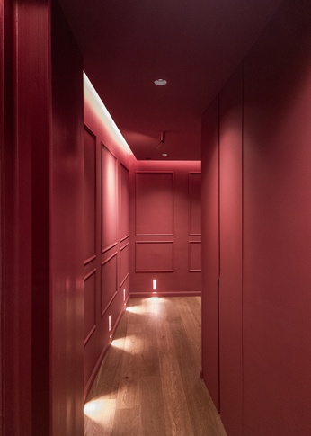 Ingresso in stile contemporaneo di 35 di RAG Architettura di Giuseppe Raimondo Architetto