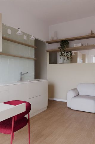 Cucina in stile nordico di 13 di OZ Interiors